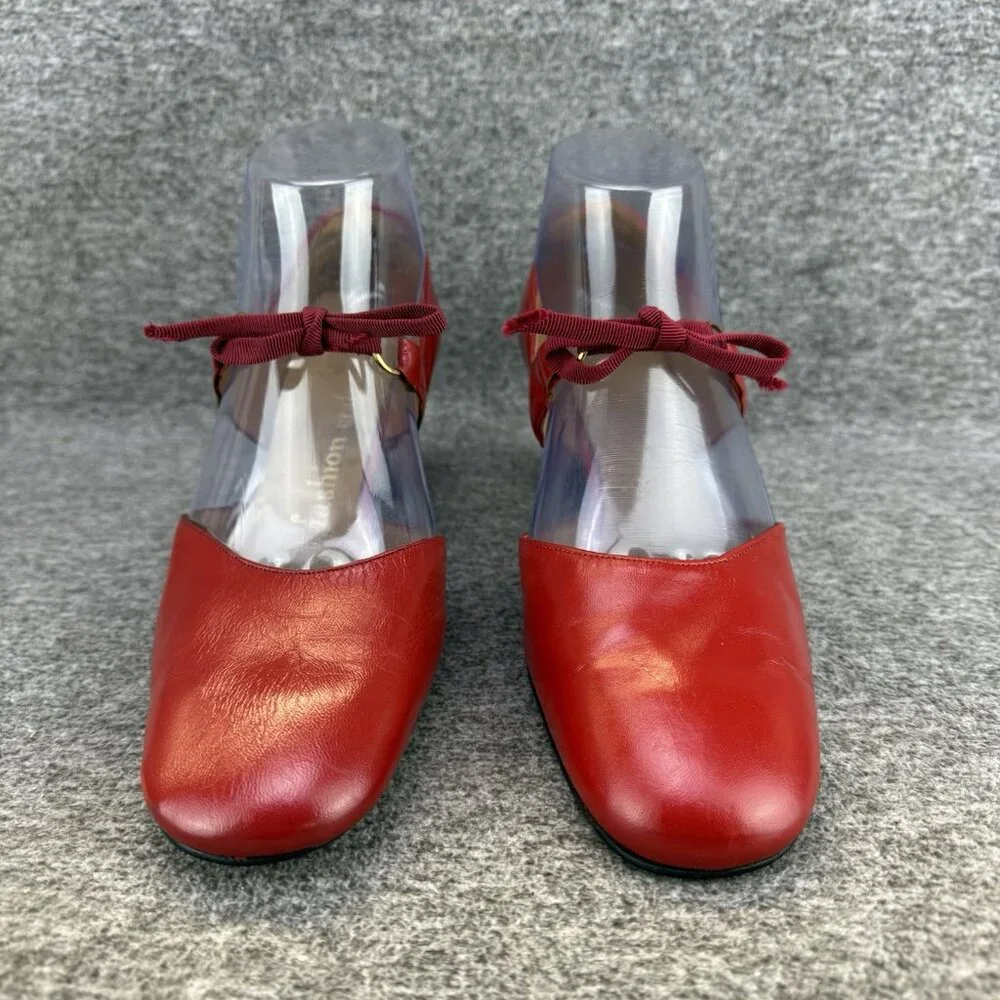 ✅Women’s 8B/2A VTG 60s/70's Fashion Craft D’Orsay Heel Pumps ✅Collectors Display - Picture 7 of 13
